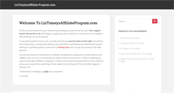 Desktop Screenshot of liztomeysaffiliateprogram.com